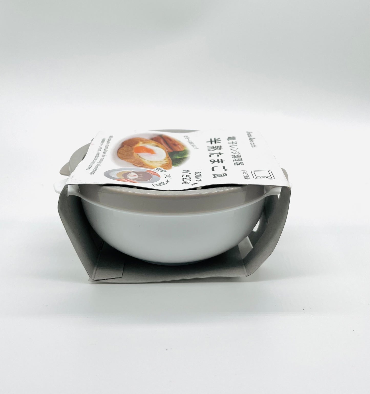 Daiso Microwave cooker half-boiled egg style