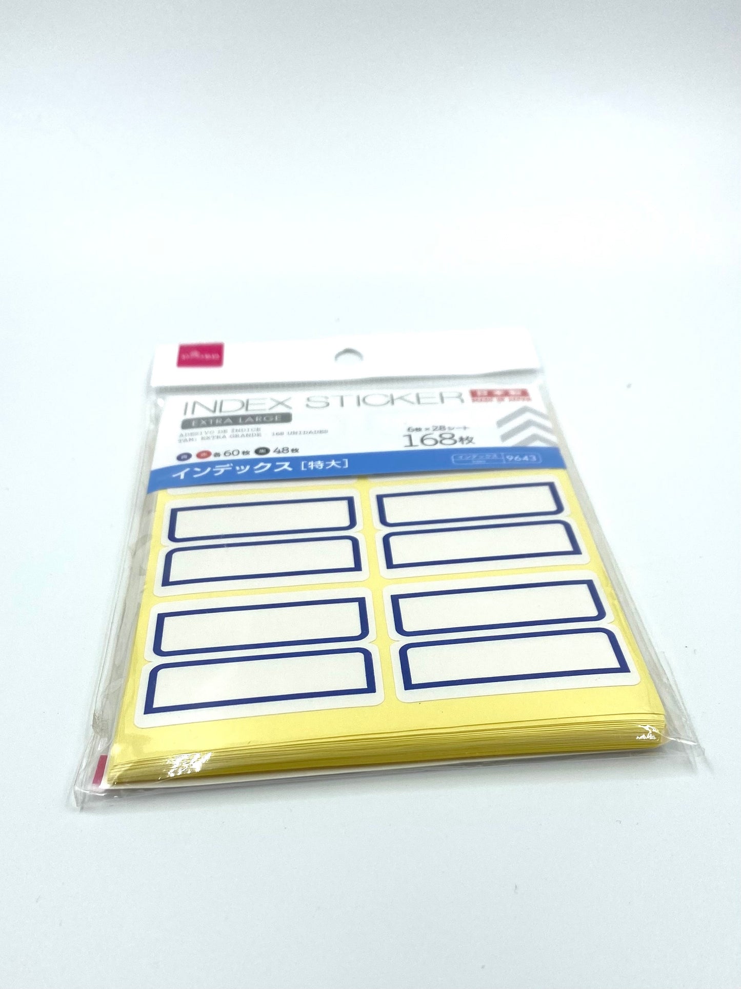 Daiso Index Sticker - extra large (168 sheets)