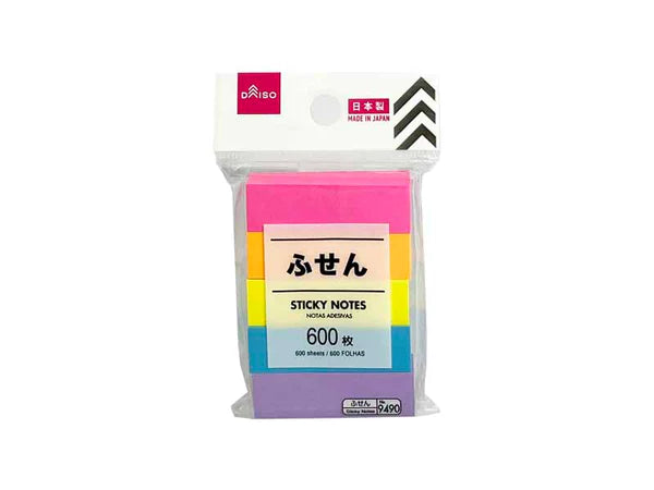 Daiso Sticky paper (50mm x 15mm, 600 pieces)