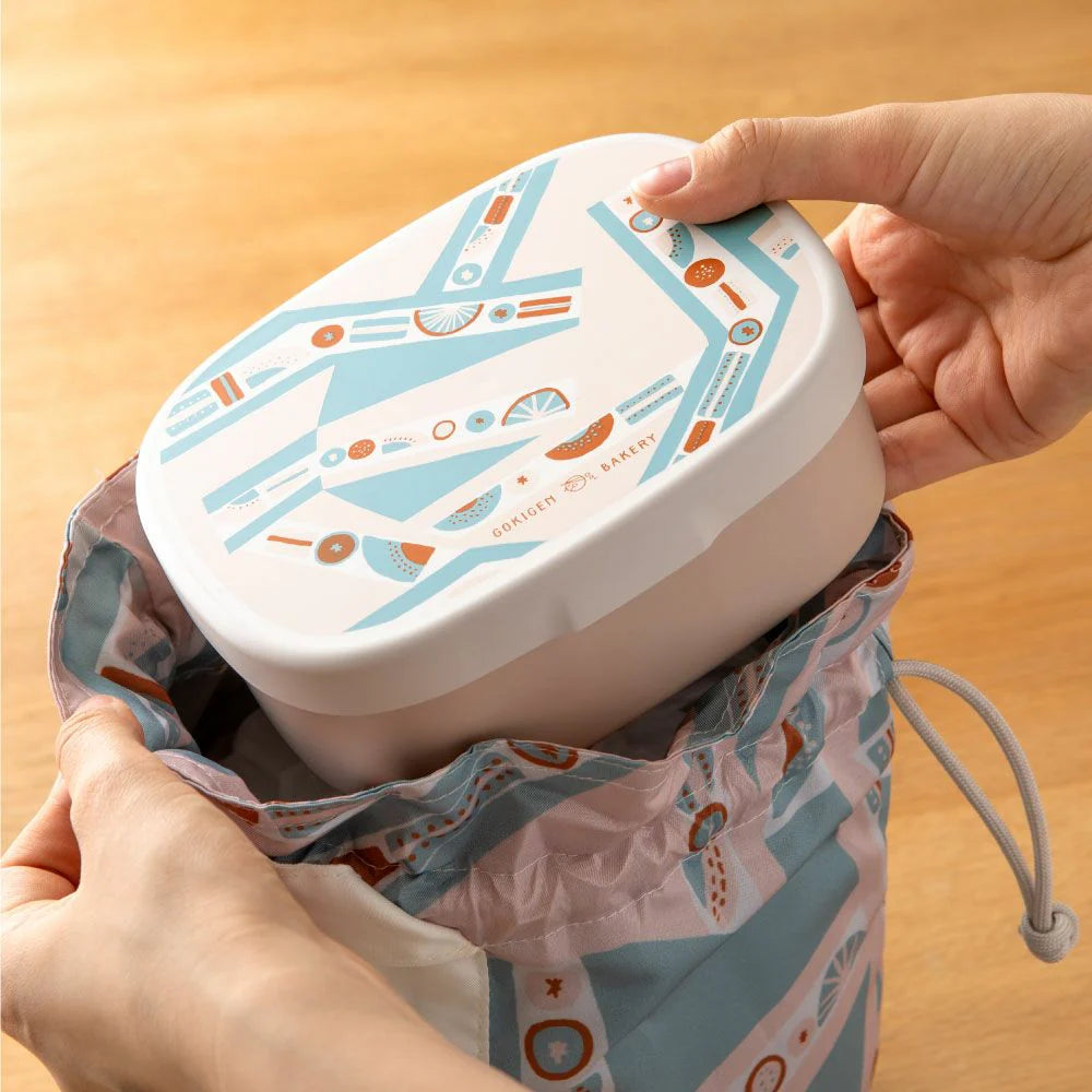 GOKIGEN BAKERY Japanese bento lunch box 2 types of bread patterns