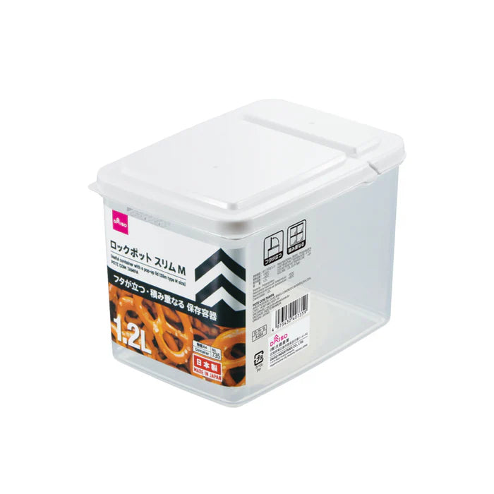Daiso Rock Pot Slim M WH