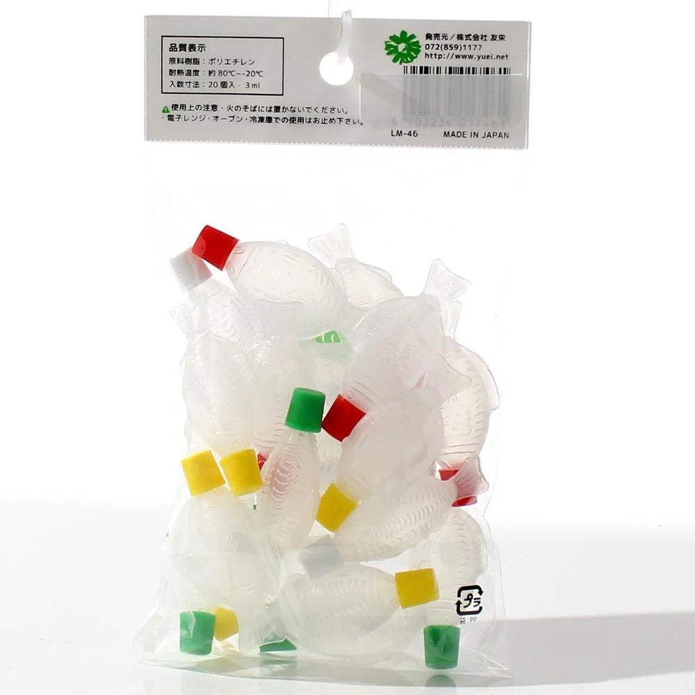 CANDO - Disposable Sauce Bottle - Sauce/Fish/CL/2.2x5x1.2cm (20pcs)