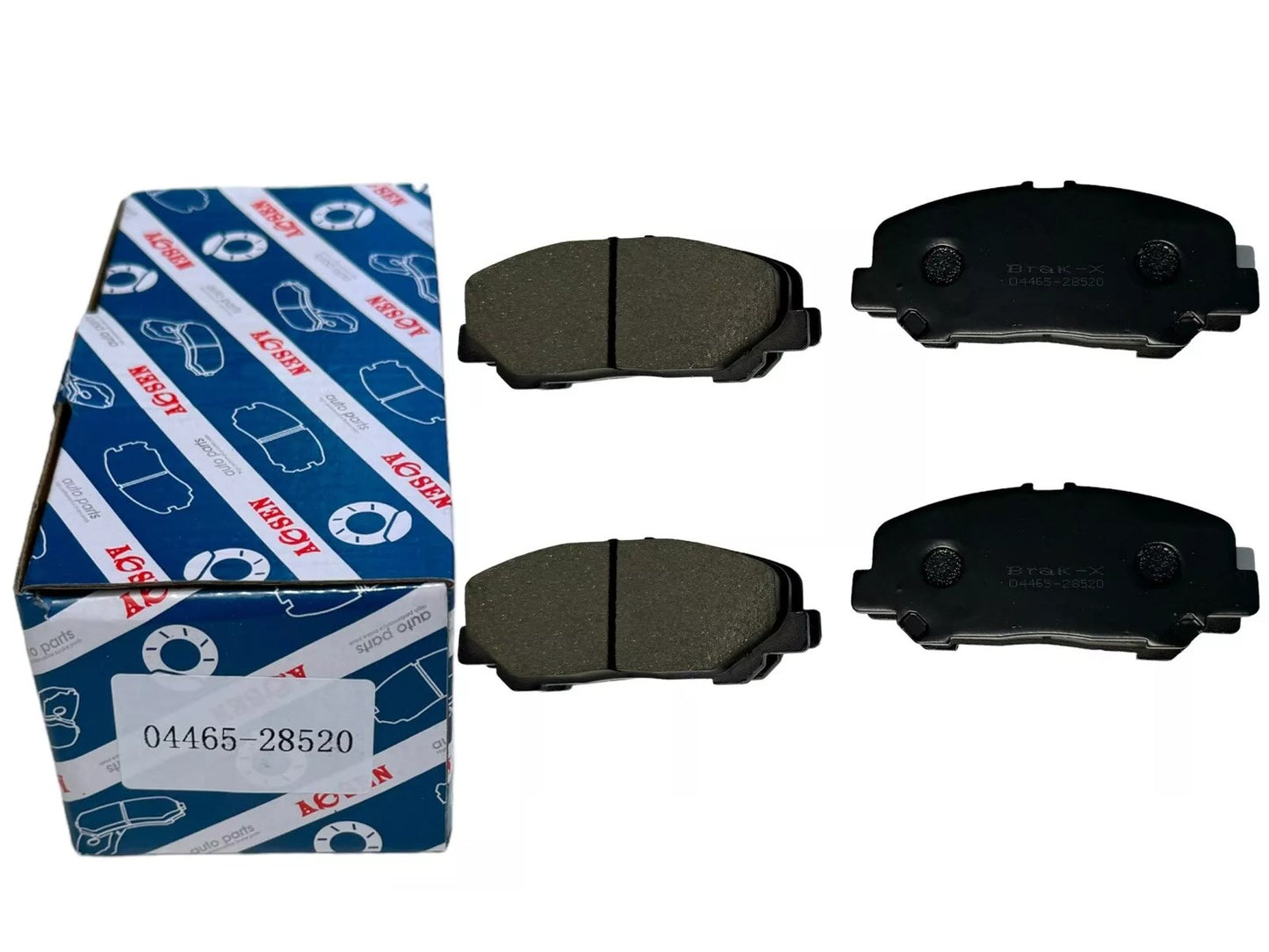 0446528520 Front Brake Pad Set For Toyota Estima 2006-2018 04465-28520 Ceramic