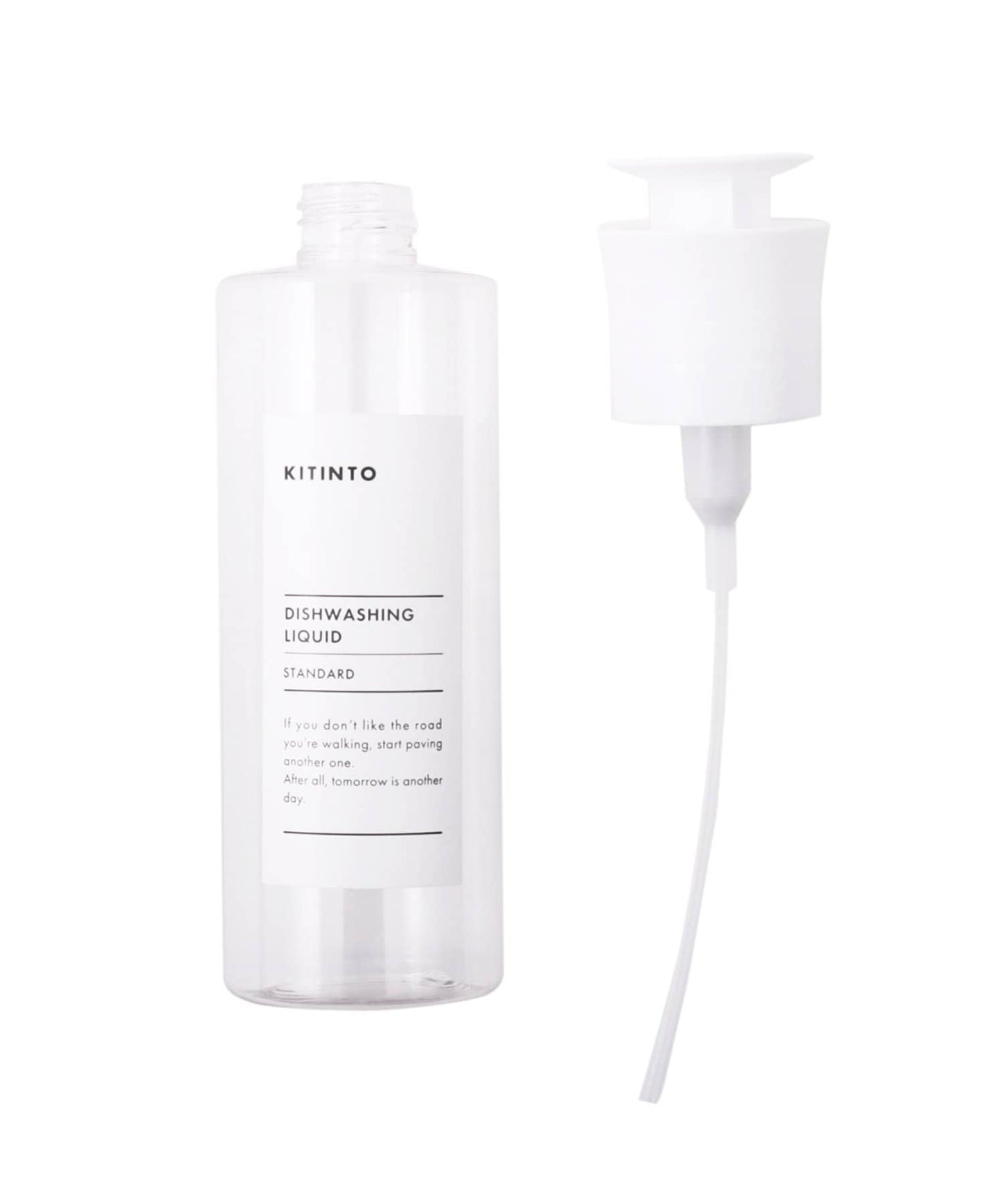 Dish detergent bottle [ KITINTO] (White)