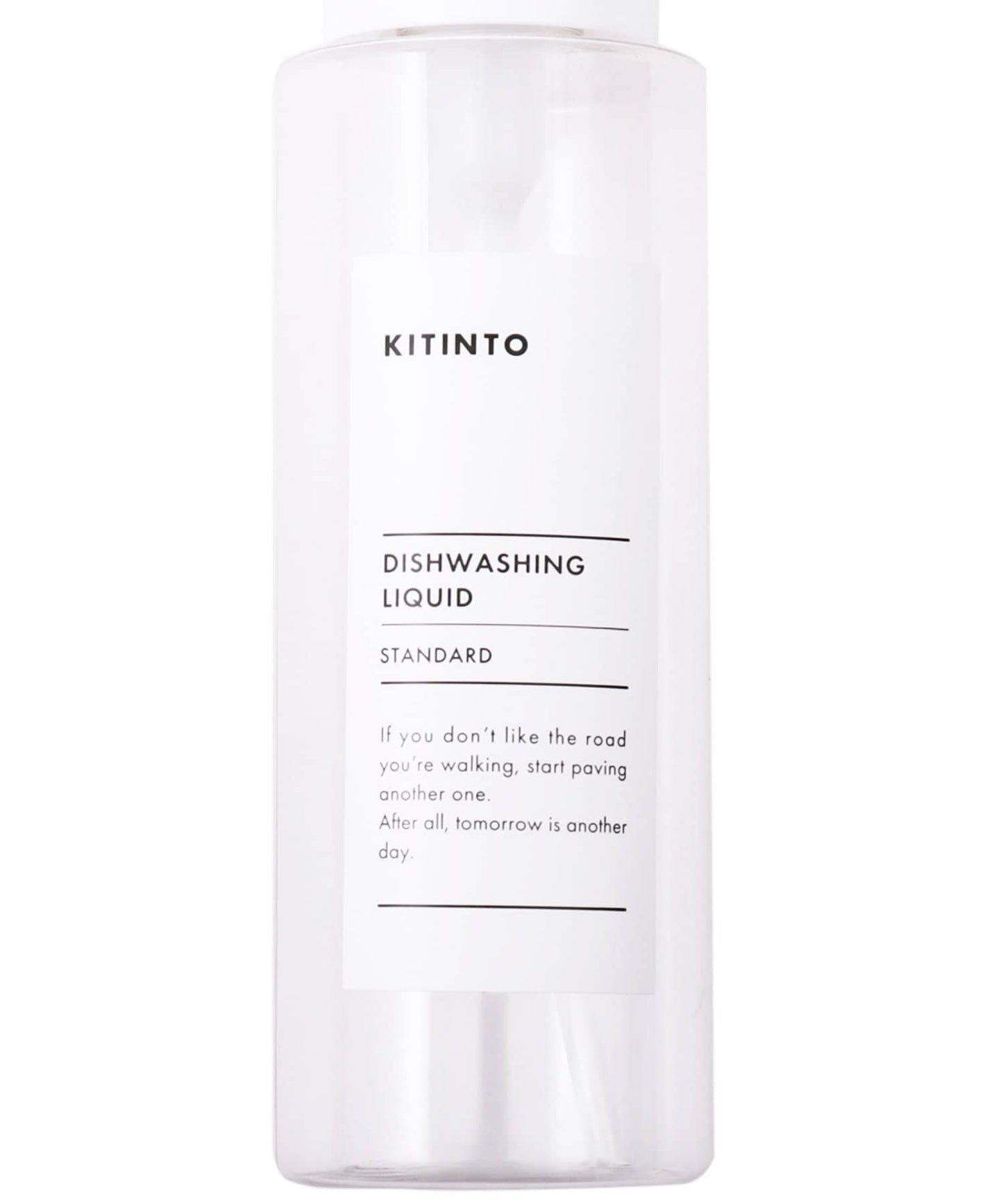 Dish detergent bottle [ KITINTO] (White)