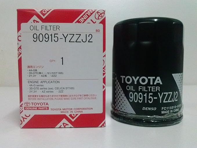 90915YZZE2 Toyota oil filter original 90915-YZZE2, Genuine Toyota