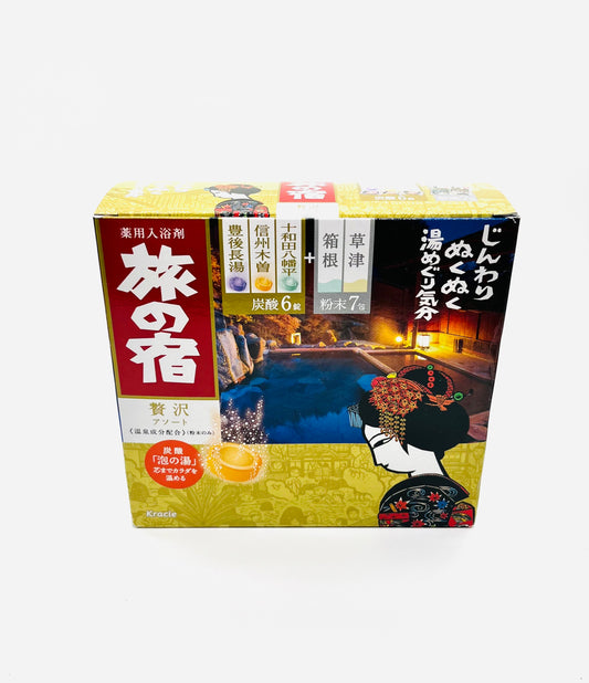 Kracie TABINOYADO - Japanese Onsen bath salts (Luxury Assortment)