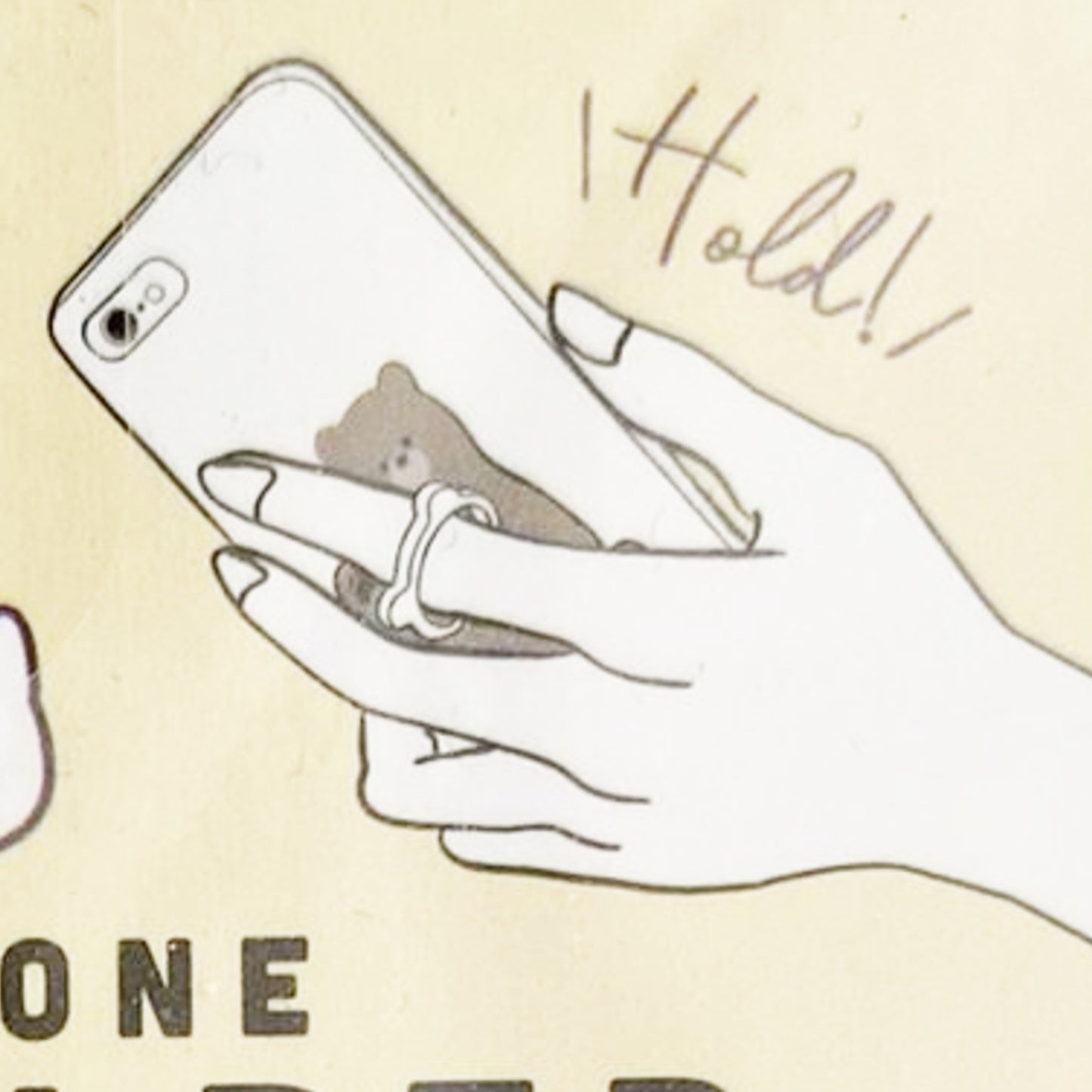CANDO - Smartphone ring bear