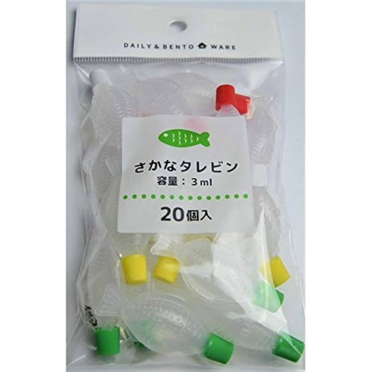 CANDO - Disposable Sauce Bottle - Sauce/Fish/CL/2.2x5x1.2cm (20pcs)